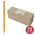 Карандаши чернографитные простые HB, ВЫГОДНАЯ УПАКОВКА КОМПЛЕКТ 72 штуки, STAFF, 181880 181880