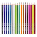 Карандаши цветные BRAUBERG PREMIUM, 18 цветов, трехгранные, грифель 3 мм, 181662 181662