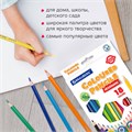 Карандаши цветные BRAUBERG PREMIUM, 18 цветов, шестигранные, грифель 3 мм, 181667 181667