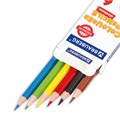 Карандаши цветные BRAUBERG PREMIUM, 6 цветов, шестигранные, грифель 3 мм, 181665 181665