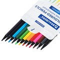 Карандаши цветные BRAUBERG, 12 цветов, шестигранные, грифель 3,3 мм, черное дерево, 181856 181856
