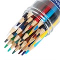 Карандаши цветные двусторонние BRAUBERG PREMIUM TWIN COLOUR, 24 шт., 48 цв., туба, шестигранные, грифель 3,3 мм, натуральное дерево, 181876 181876