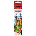 Карандаши цветные мягкие BRAUBERG АКАДЕМИЯ, 6 цветов, шестигранные, грифель 3 мм, натуральное дерево, 181863 181863