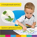 Карандаши цветные утолщенные BRAUBERG KIDS, 12 цветов, шестигранные, грифель 5 мм, натуральное дерево, 181878 181878