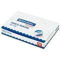 Ластик BRAUBERG "Original", 38х20х10 мм, белый, прямоугольный, картонный держатель, 228073 228073