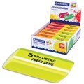 Ластик большой BRAUBERG "Fresh Zone", 60х18х12 мм, цвет ассорти, прямоугольный, скошенный, 228717 228717