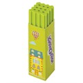 Ластик ЮНЛАНДИЯ "Башенки", 64х15х15 мм, цвет ассорти, картонный держатель, 228719 228719