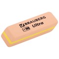 Ластики BRAUBERG "Ultra Mix" 6 шт., размер ластика 41х14х8 мм, ассорти, натуральный каучук, 229602 229602
