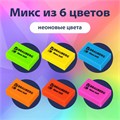 Ластики BRAUBERG NEON SOFT НАБОР 12 штук, размер ластика 31х20х10 мм, экологичный ПВХ, 271339 271339