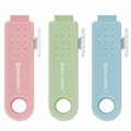 Ластики выдвижные BRAUBERG "Slider Mini", НАБОР 3 ШТУКИ, 68х12х8 мм, пастельные цвета, блистер, 271992 271992