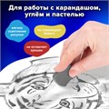 Ластик-клячка художественный, серый, в футляре, 40x36x10 мм, BRAUBERG ART "CLASSIC", 271154 271154