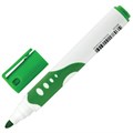 Маркер стираемый для белой доски ЗЕЛЕНЫЙ, BRAUBERG "SOFT", 5 мм, резиновая вставка, 151251 151251