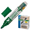 Маркер стираемый для белой доски ЗЕЛЕНЫЙ, PILOT "V-BOARD MASTER", 4 мм, WBMA-VBM-M, WBMA-VBM-M G 150833