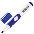 Маркер стираемый для белой доски СИНИЙ, BRAUBERG "SOFT", 5 мм, резиновая вставка, 151249 151249