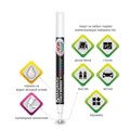 Маркер меловой "POP-ART" БЕЛЫЙ, 3,5 мм, стираемый, для гладких поверхностей, BRAUBERG, 151519 151519