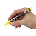 Маркер меловой "POP-ART" ЖЕЛТЫЙ, 3,5 мм, стираемый, для гладких поверхностей, BRAUBERG, 151520 151520