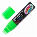 Маркер меловой "POP-ART" ЗЕЛЕНЫЙ, 15 мм, стираемый, для гладких поверхностей, BRAUBERG, 151542 151542