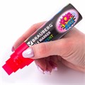 Маркер меловой "POP-ART" КРАСНЫЙ, 15 мм, стираемый, для гладких поверхностей, BRAUBERG, 151539 151539