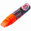 Маркер меловой "POP-ART" ОРАНЖЕВЫЙ, 15 мм, стираемый, для гладких поверхностей, BRAUBERG, 151541 151541