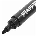 Маркер перманентный STAFF Basic PM-733, ЧЕРНЫЙ, круглый наконечник 2,5 мм, 150733 150733