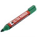Маркер перманентный ULTRA MARKER, ЗЕЛЕНЫЙ, 3,5 мм, с клипом, BRAUBERG, 152207 152207