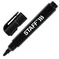 Маркер перманентный с колпачком для вскрытия коробок STAFF "Basic" LOGISTIC PM-150, ЧЕРНЫЙ, 3 мм, 152201 152201