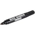 Маркер перманентный универсальный ЧЕРНЫЙ CENTROPEN "Maxi Marker", 2-4 мм, 8936, 5 8936 0112 151125