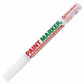 Маркер-краска лаковый (paint marker) 2 мм, БЕЛЫЙ, БЕЗ КСИЛОЛА (без запаха), алюминий, BRAUBERG PROFESSIONAL, 150869 150869