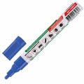 Маркер-краска лаковый (paint marker) 4 мм, СИНИЙ, БЕЗ КСИЛОЛА (без запаха), алюминий, BRAUBERG PROFESSIONAL, 150873 150873