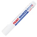 Маркер-краска лаковый (paint marker) 6 мм, БЕЛЫЙ, НИТРО-ОСНОВА, BRAUBERG PROFESSIONAL PLUS EXTRA, 151450 151450