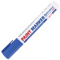 Маркер-краска лаковый (paint marker) 6 мм, СИНИЙ, НИТРО-ОСНОВА, BRAUBERG PROFESSIONAL PLUS EXTRA, 151453 151453
