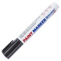 Маркер-краска лаковый (paint marker) 6 мм, ЧЕРНЫЙ, НИТРО-ОСНОВА, BRAUBERG PROFESSIONAL PLUS EXTRA, 151451 151451