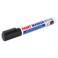 Маркер-краска лаковый (paint marker) 6 мм, ЧЕРНЫЙ, НИТРО-ОСНОВА, BRAUBERG PROFESSIONAL PLUS EXTRA, 151451 151451
