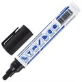 Маркер-краска лаковый (paint marker) 6 мм, ЧЕРНЫЙ, НИТРО-ОСНОВА, BRAUBERG PROFESSIONAL PLUS EXTRA, 151451 151451
