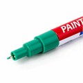 Маркер-краска лаковый EXTRA (paint marker) 1 мм, ЗЕЛЕНЫЙ, УСИЛЕННАЯ НИТРО-ОСНОВА, BRAUBERG, 151966 151966