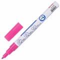 Маркер-краска лаковый EXTRA (paint marker) 2 мм, РОЗОВЫЙ, УСИЛЕННАЯ НИТРО-ОСНОВА, BRAUBERG, 151977 151977