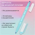 Набор текстовыделителей двусторонних 6 ПАСТЕЛЬНЫХ ЦВЕТОВ, BRAUBERG "TWIN PASTEL", линия 1-5 мм, 152518 152518