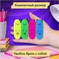 Набор текстовыделителей мини 6 ЦВЕТОВ BRAUBERG KIDS "CUTE CATS NEON", линия 1-5 мм, 152435 152435