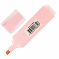 Текстовыделитель BRAUBERG "ORIGINAL PASTEL", ПАСТЕЛЬНЫЙ РОЗОВЫЙ, линия 1-5 мм, 151693 151693