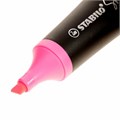 Текстовыделитель STABILO "Shine", РОЗОВЫЙ, линия 2-5 мм, 76/56 152226