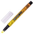 Текстовыделитель с прозрачным наконечником BRAUBERG "Clear", ЖЕЛТЫЙ, линия 1-5 мм, 152424 152424
