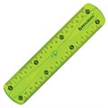 Линейка 15 см гибкая BRAUBERG "FLEX", пластиковая, ассорти, европодвес, 210673 210673