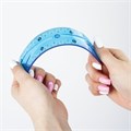 Линейка 15 см гибкая BRAUBERG "FLEX", пластиковая, ассорти, европодвес, 210673 210673