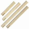 Набор деревянных линеек STAFF, 15 см, 20 см, 25 см, 30 см, канадская сосна, 210803 210803