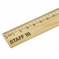Набор деревянных линеек STAFF, 15 см, 20 см, 25 см, 30 см, канадская сосна, 210803 210803