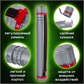 Тубус для чертежей телескопический, длина 64-100 см, формат А0, диаметр 8,5 см, с ремнем, серый, BRAUBERG, 271257 271257