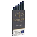 Картриджи чернильные PARKER "Cartridge Quink", КОМПЛЕКТ 5 штук, синие, 1950384 142388