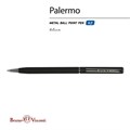 Ручка шариковая BRUNO VISCONTI "Palermo", черный металлический корпус, 0,7 мм, синяя, 20-0250/01 144162
