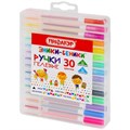 Ручки гелевые ПИФАГОР, НАБОР 30 ЦВЕТОВ, "ЭНИКИ-БЕНИКИ", линия письма 0,5 мм, 143825 143825