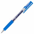 Ручка гелевая автоматическая с грипом BRAUBERG "GLA", СИНЯЯ, стандартный узел 0,5 мм, линия письма 0,35 мм, 144216 144216